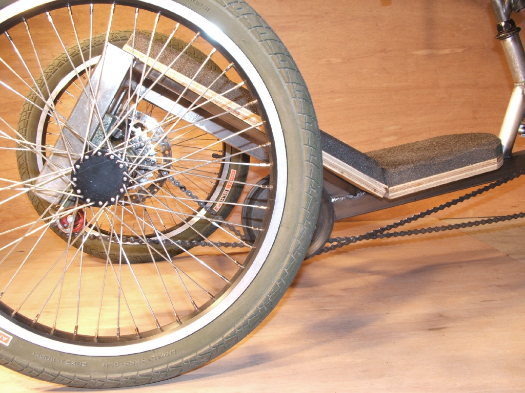 StreetFighter QuadCycle - rear trike hubs